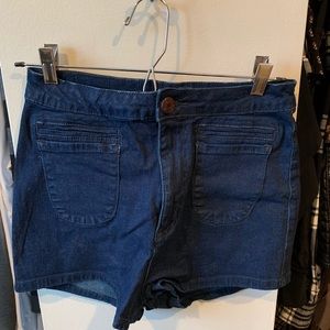 BDG high waisted jean shorts